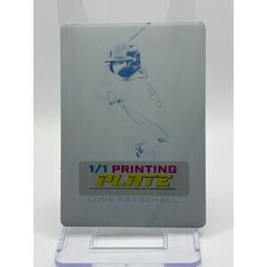 2024 Leaf Trinity Luke Keaschall Black Printing Plate 1/1 SSP Minnesota Twins